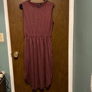 Beijing mauve sleeveless T-shirt dress size S